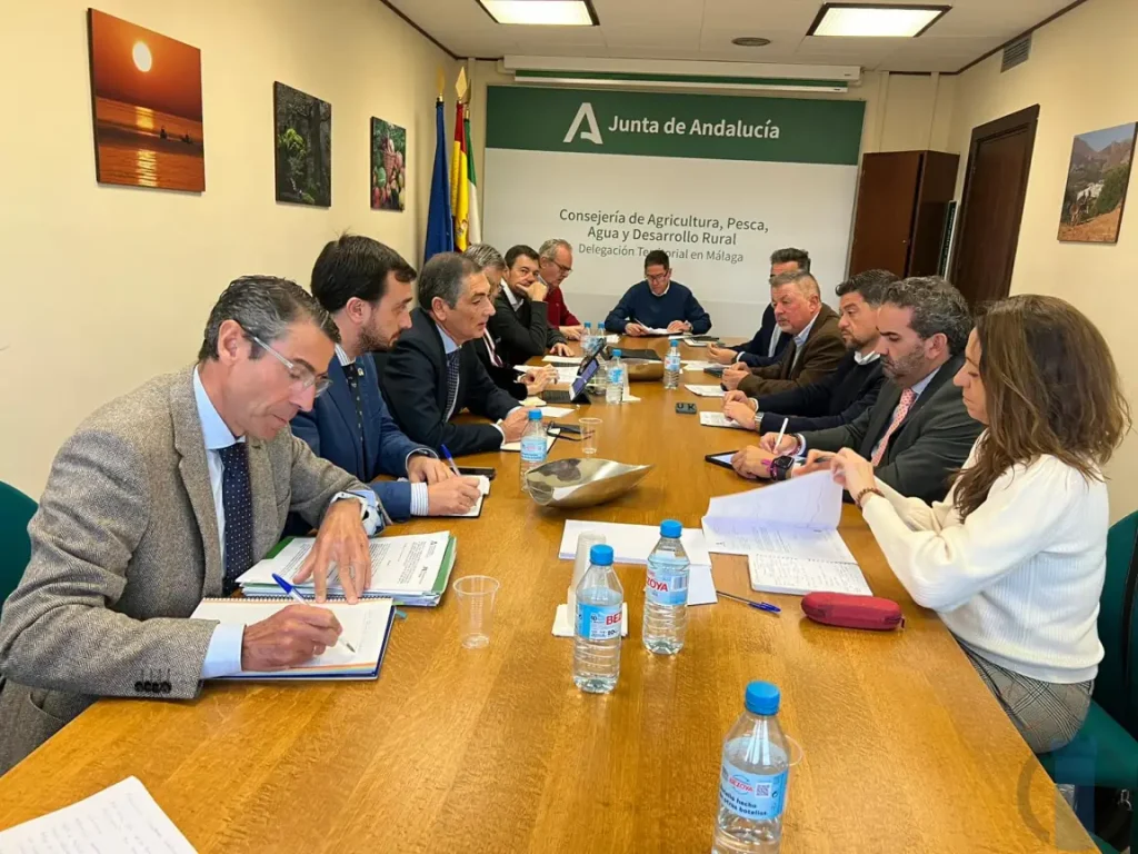 Constituida la Comisión de Seguimiento de las actuaciones hídricas que impulsan Junta y Diputación de Málaga